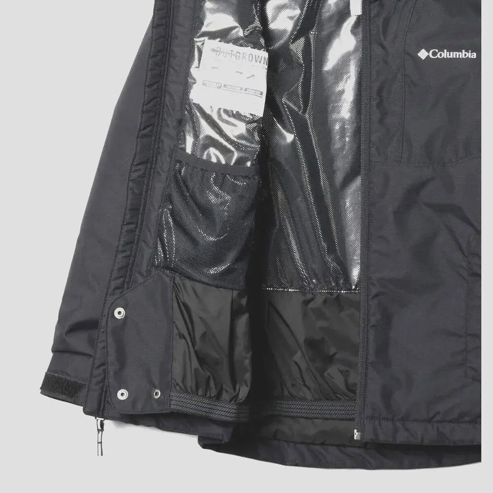 NWT Columbia Boys Timber Turner Jacket Size XXS 4-5 Black SB0037-010 Omni tech